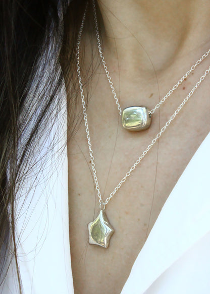 Star Necklace Silver