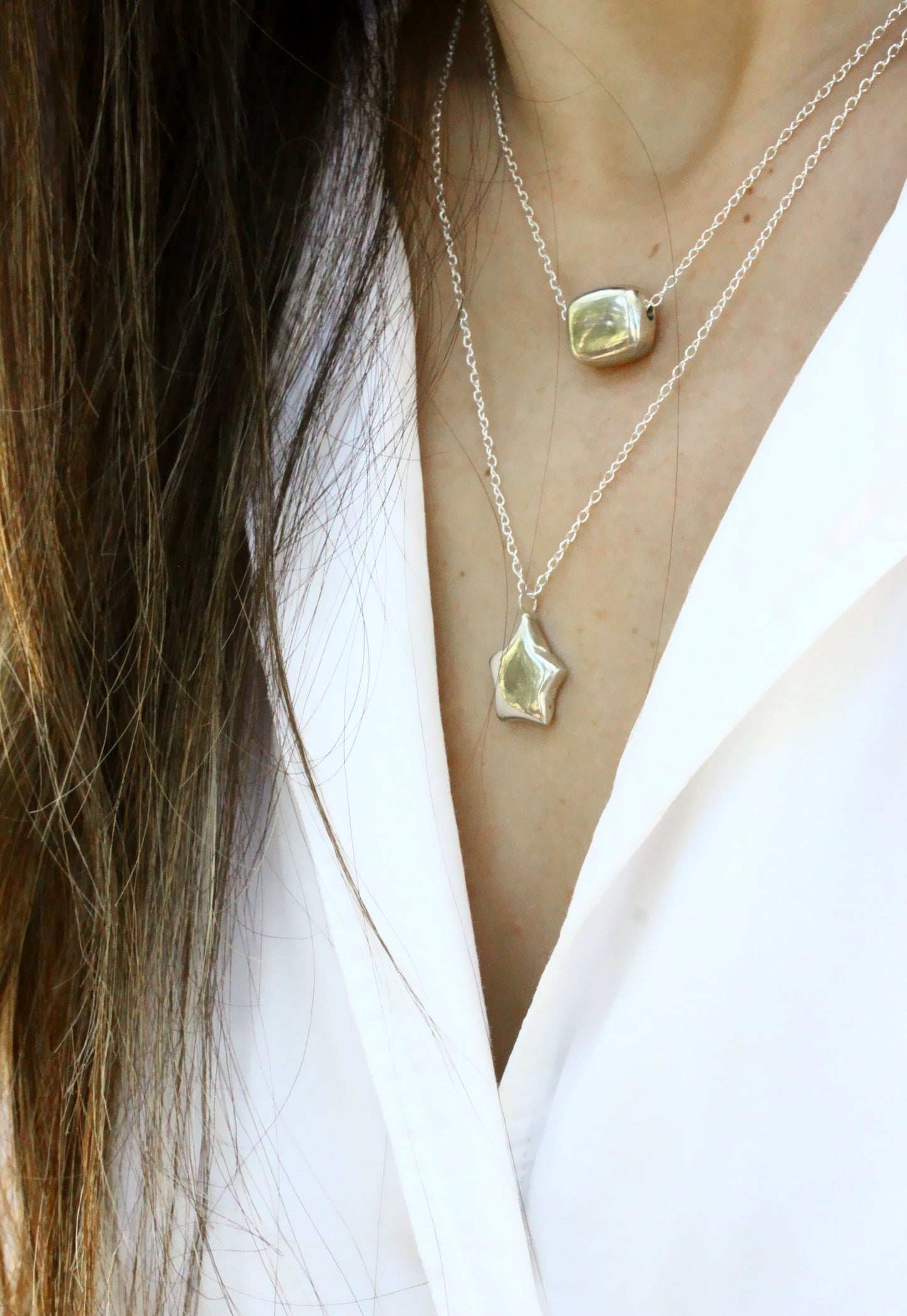 Star Necklace Silver