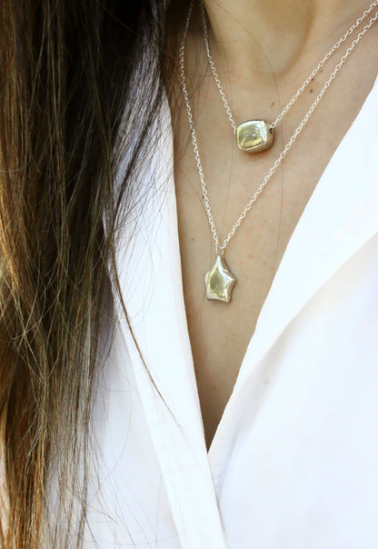 Star Necklace Silver