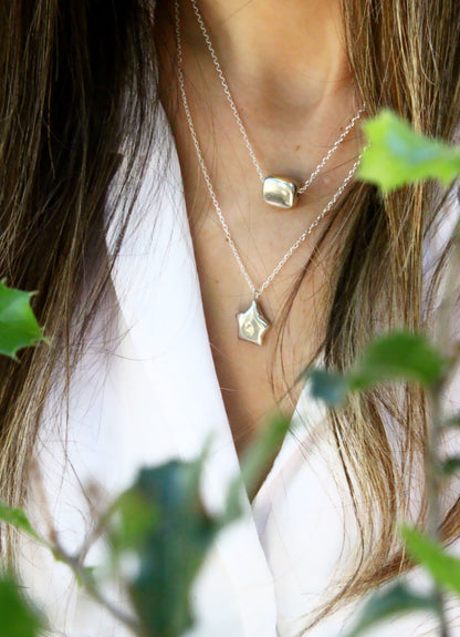 Hadra Necklace Silver