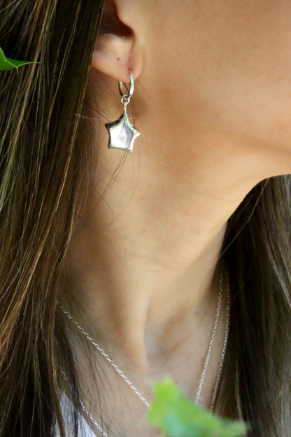 Stars Earrings Silver