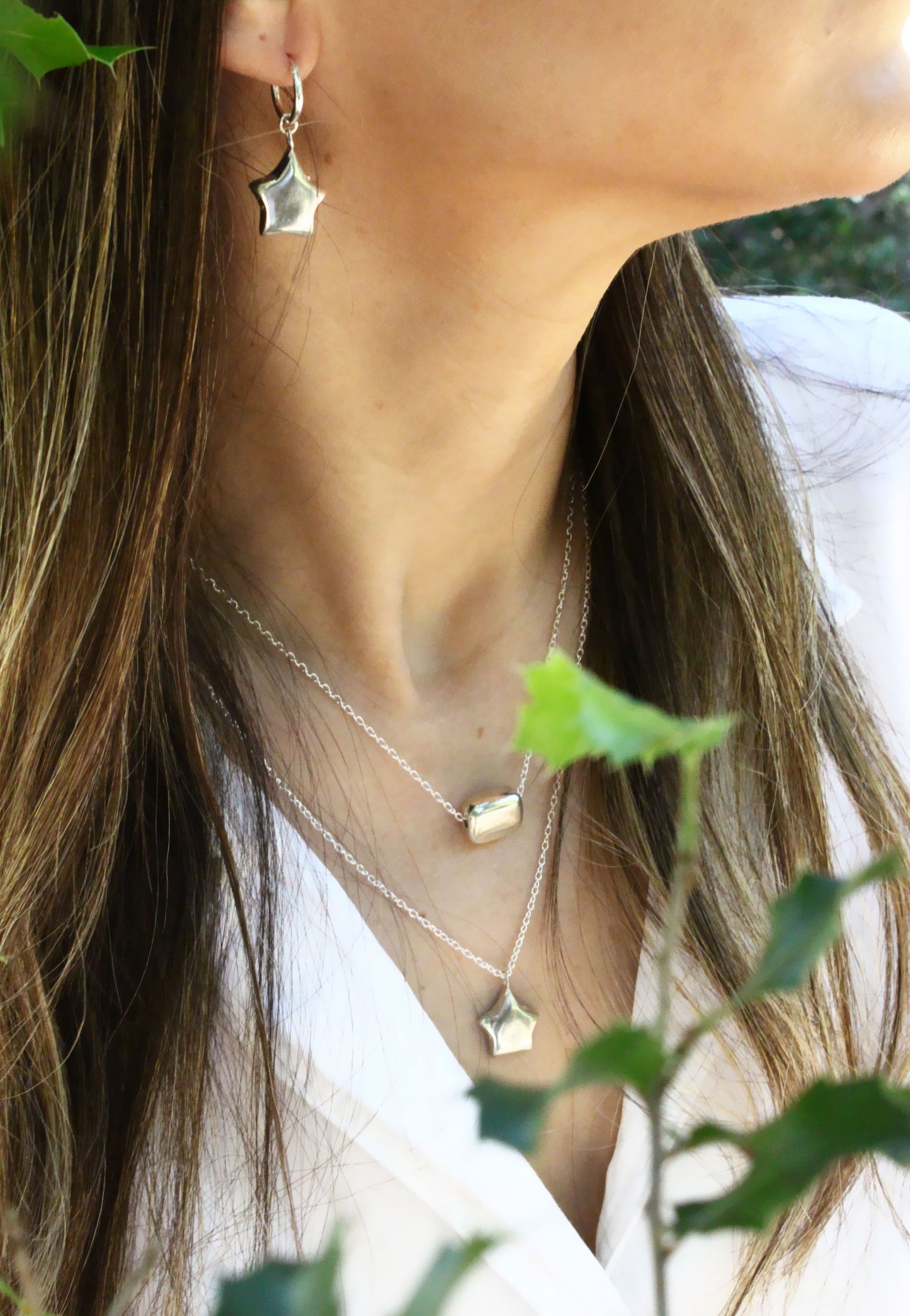 Stars Earrings Silver