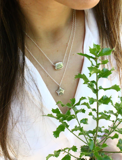 Hadra Necklace Silver