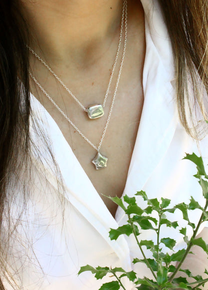 Star Necklace Silver