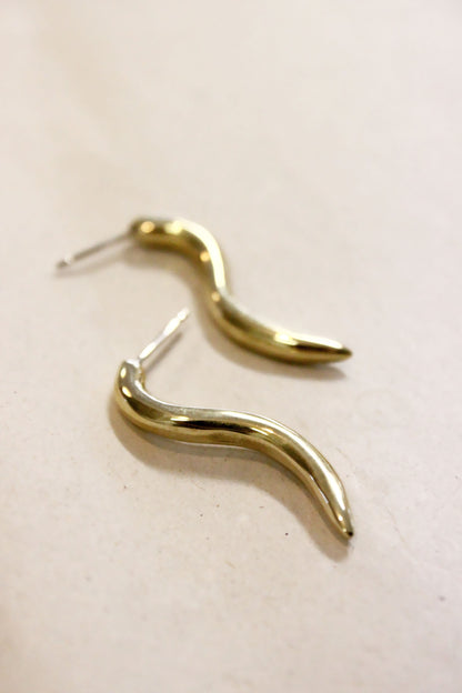 Gold elegant  earrings 