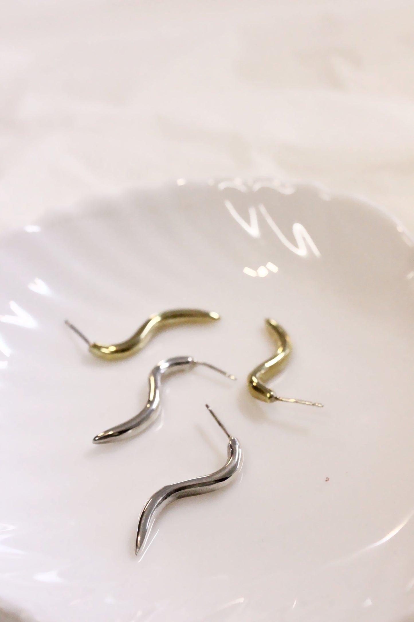 Ker Earrings Silver