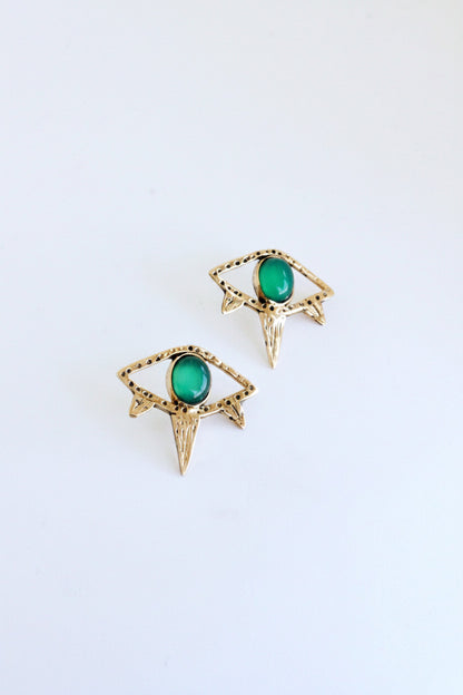Eyes Earrings Gold
