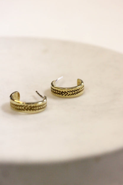 Arci Earrings Gold