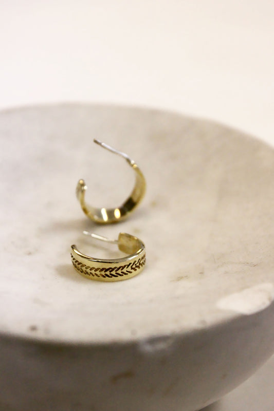Arci Earrings Gold