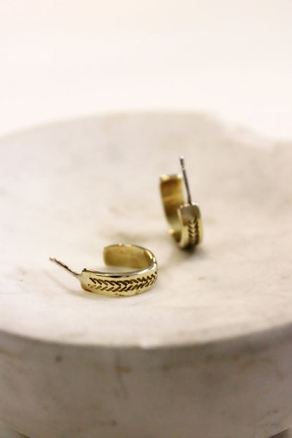 Arci Earrings Gold