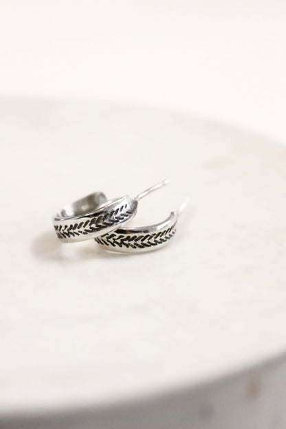 Arci Earrings Silver