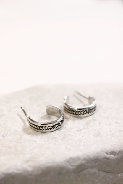 Arci Earrings Silver