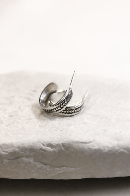 Arci Earrings Silver