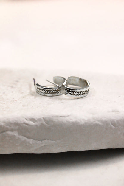 Arci Earrings Silver