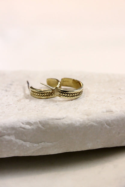 Arci Earrings Gold