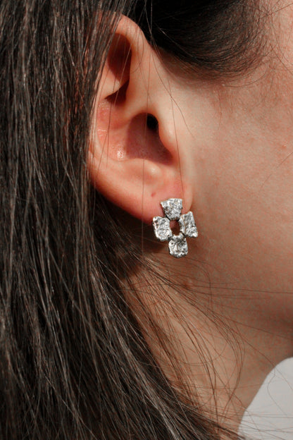 Ros Earrings Silver