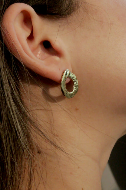 Cle Earrings Gold