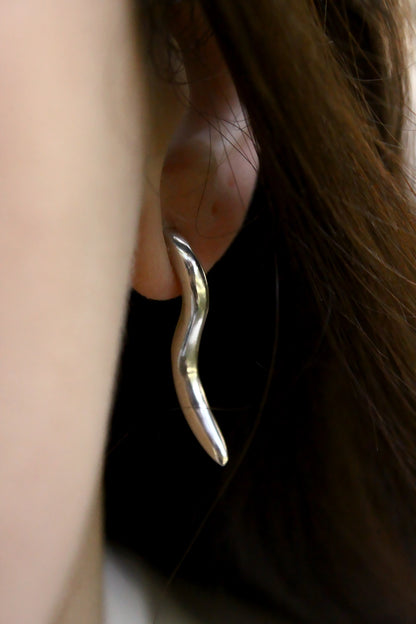 Ker Earrings Silver