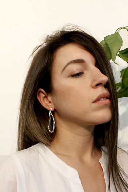Sol Earrings Silver
