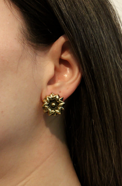 Posy Earrings Gold