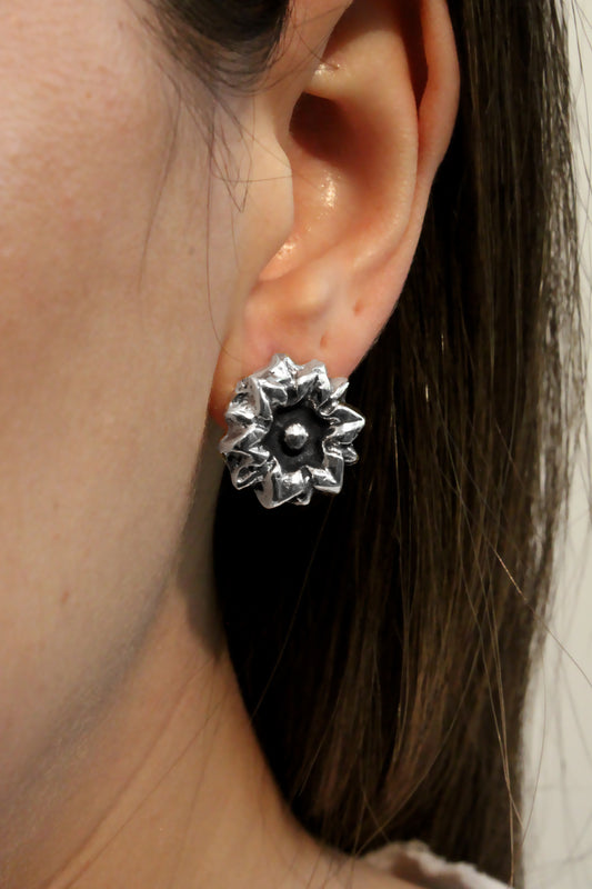 Posy Earrings Silver