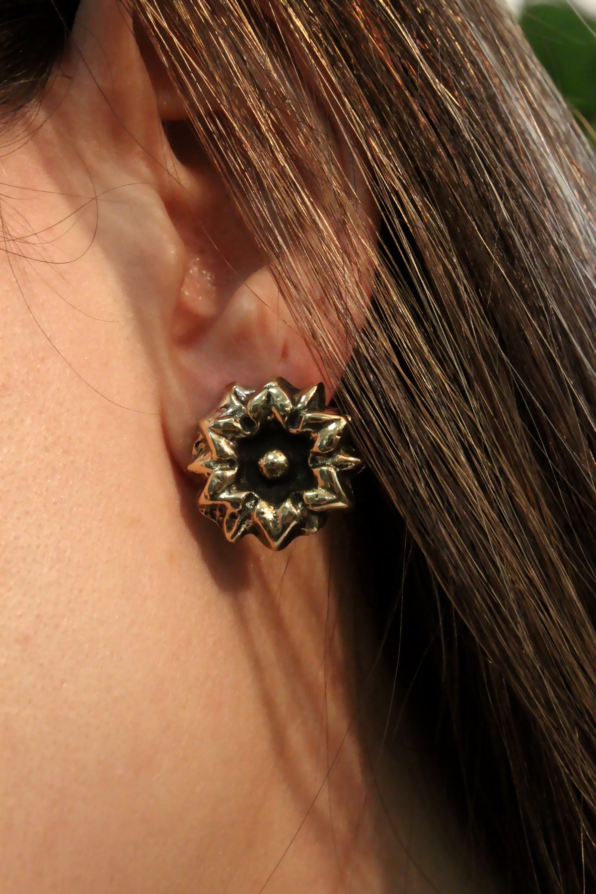 Posy Earrings Gold
