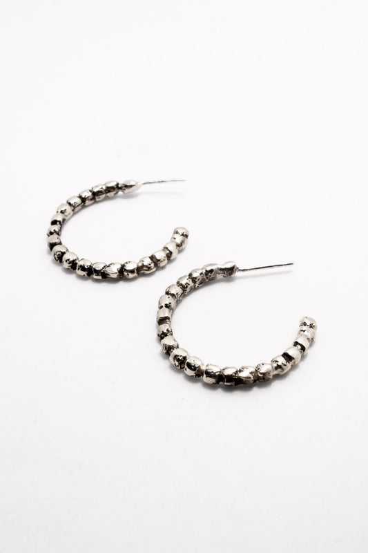 Roy Earrings Silver