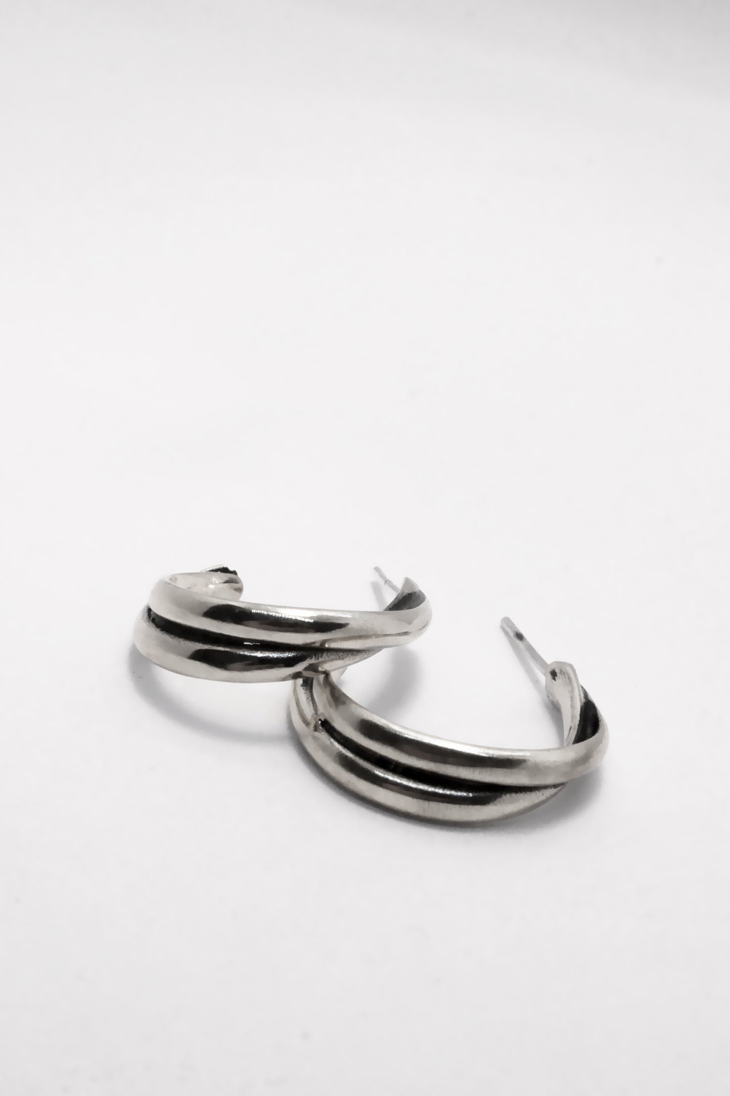 Nica Earrings Silver