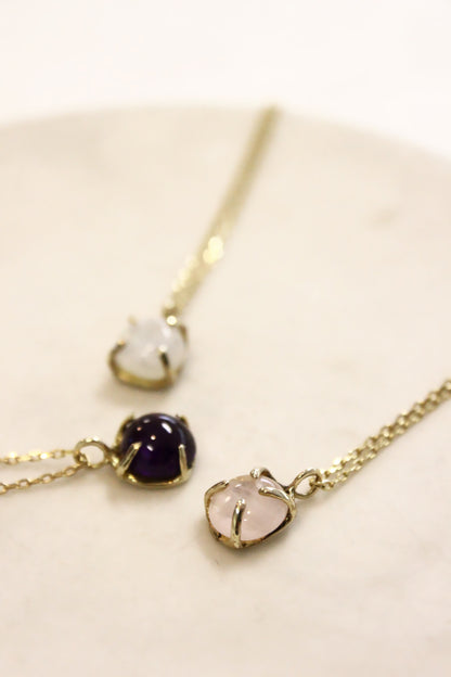 Siva Stone Necklace Gold