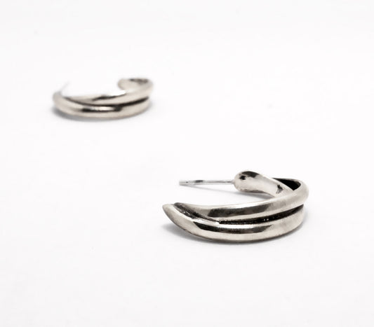 Nica Earrings Silver