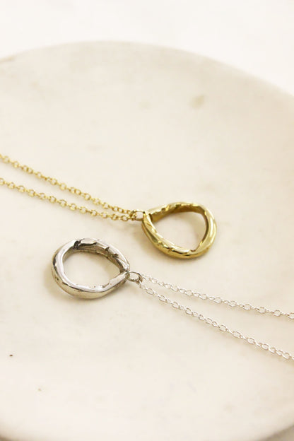 Giola Necklace Silver