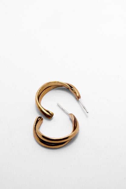 Nica Earrings Gold
