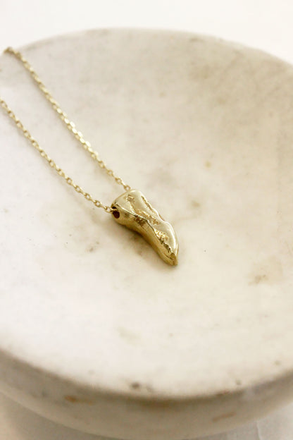 Cyno Point Necklace Gold