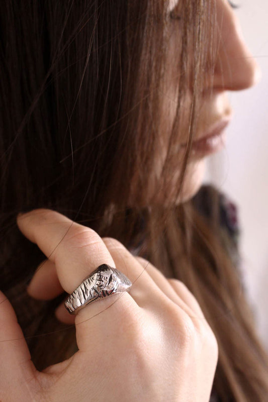 Alpha Ring Silver