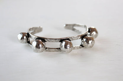 Silver bracelet chunky