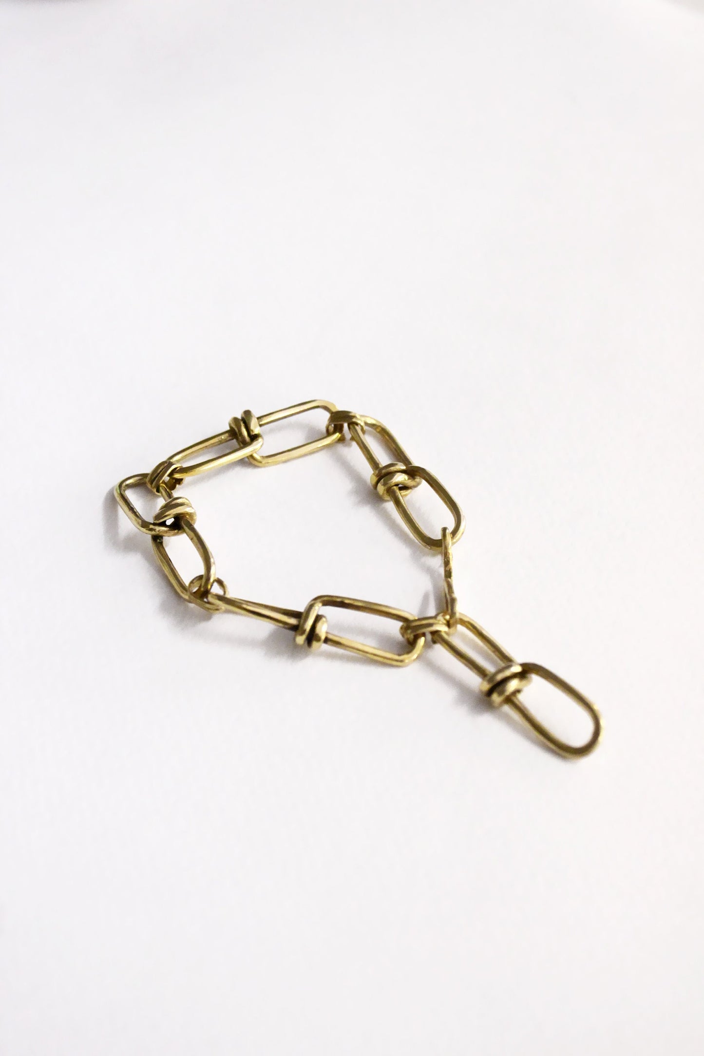 Gold chain bracelet 