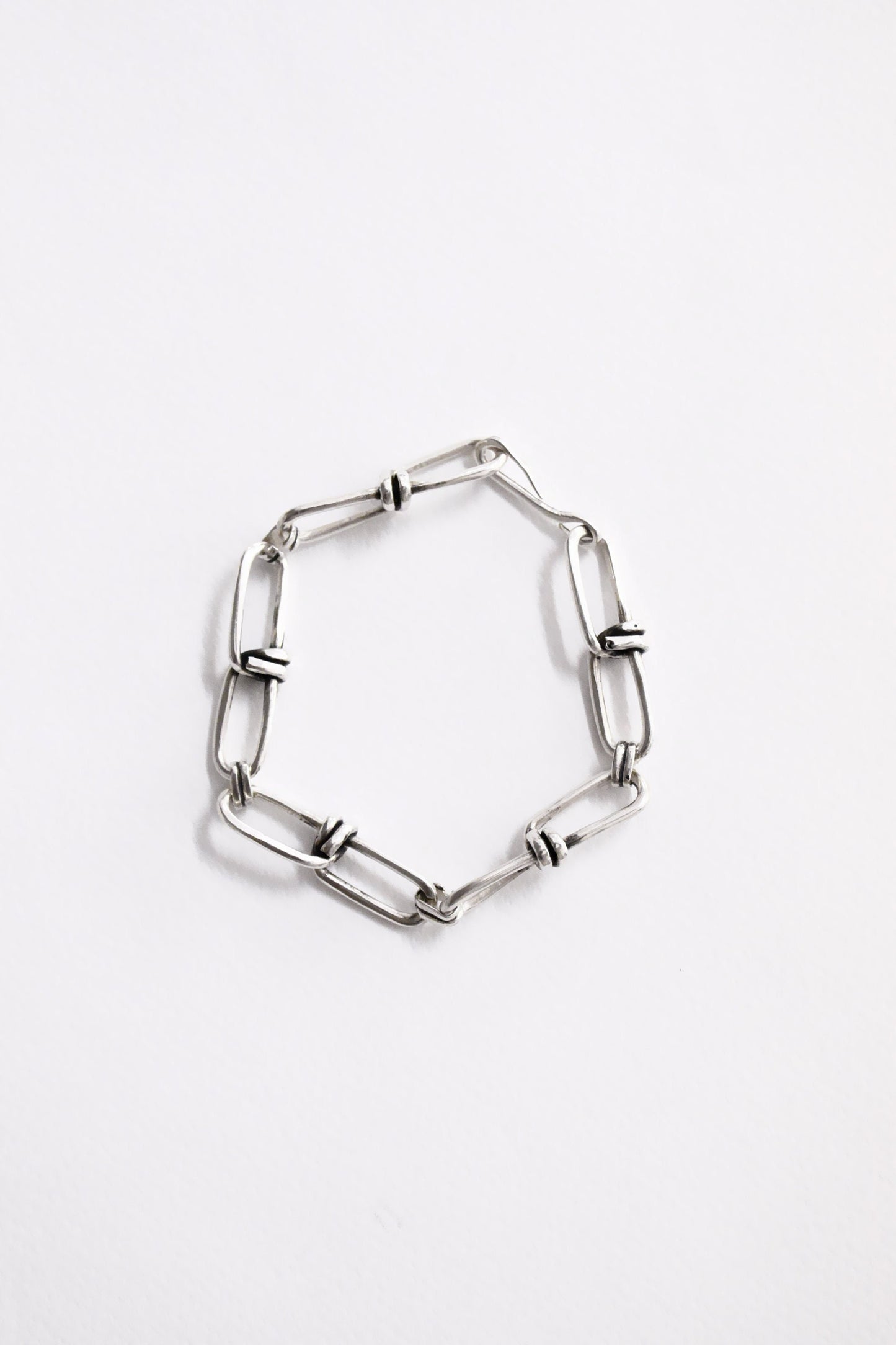 Silver bracelet chain