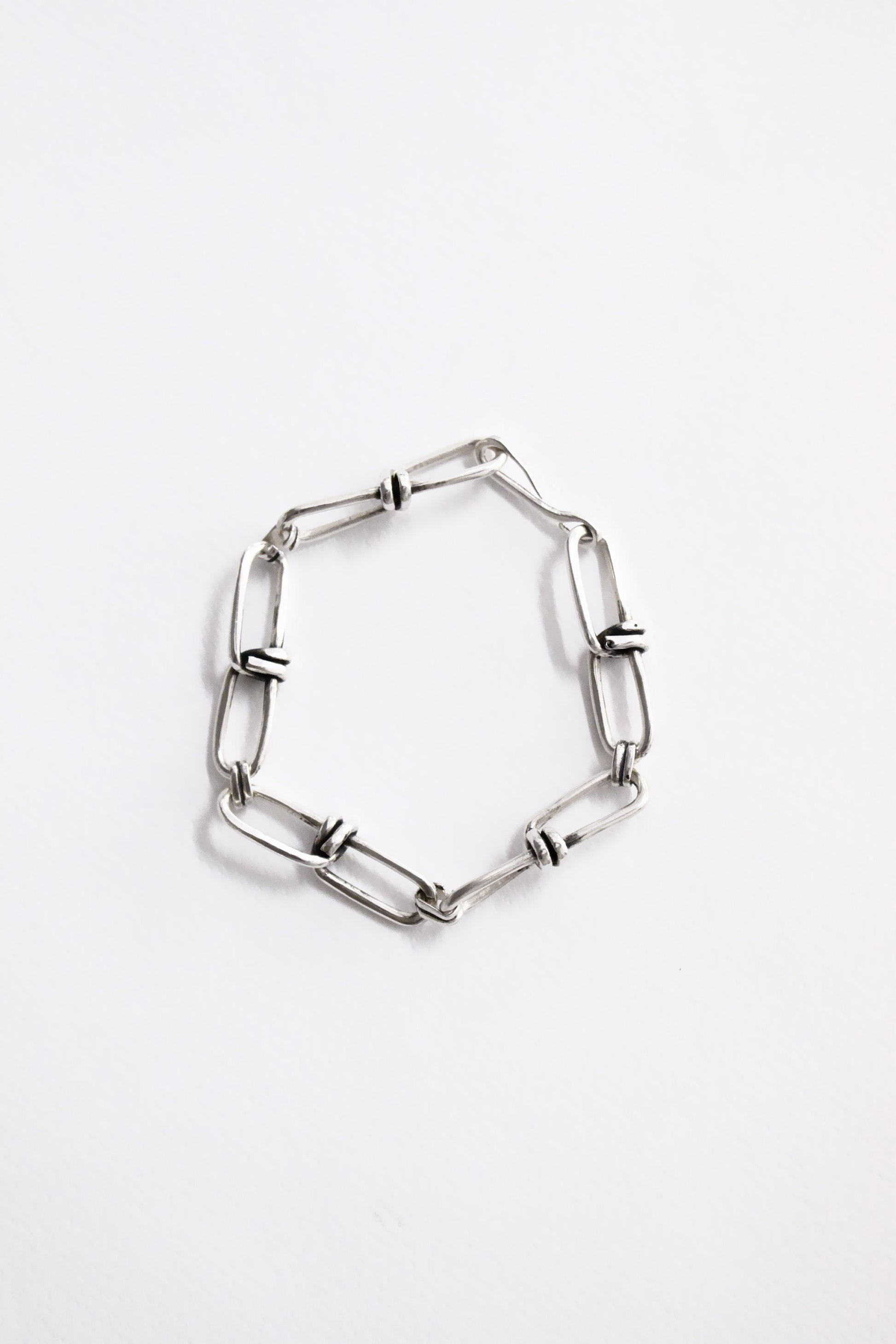 Silver bracelet chain