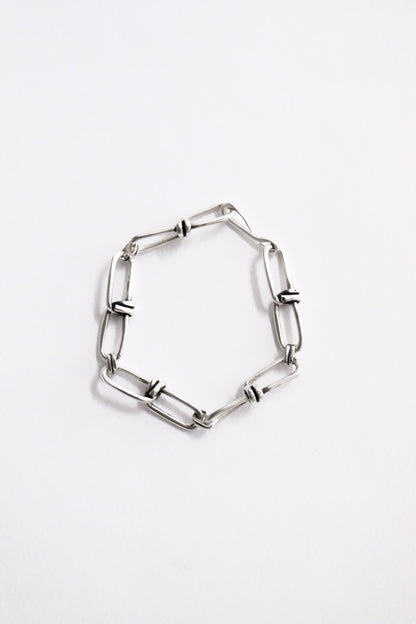 Silver bracelet chain