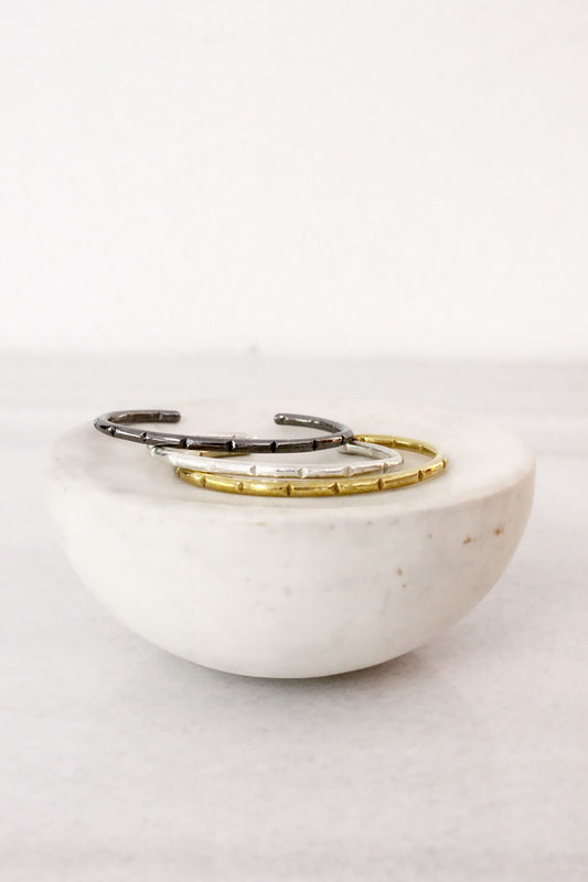 minimal bar cuff bracelets